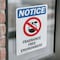 Signmission Fragrance Free Environment Sign With Symbol, 10 in W x Rectangle, Vinyl Decal OS-2PACK-NS-D-1014-V-12909 - alternate 2